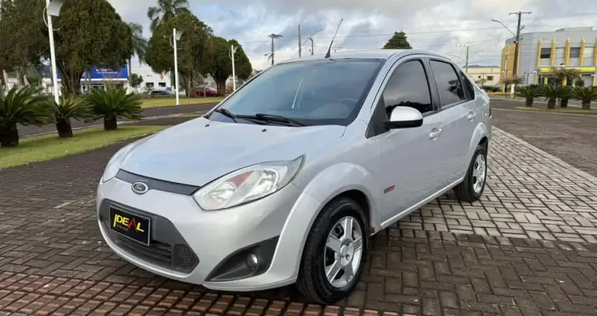 Ford Fiesta SEDAN 1.6 FLEX - Prata - 2012/2013