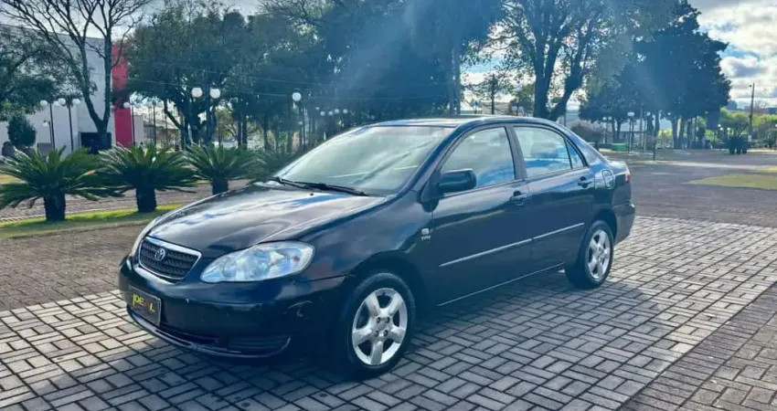 Toyota Corolla XEI 18 VVT - Preta - 2006/2006