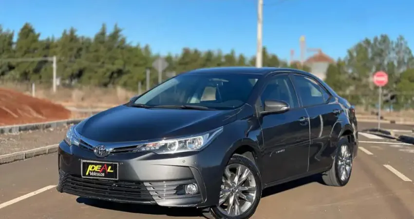 Toyota Corolla XEi 2.0  - Cinza - 2018/2019