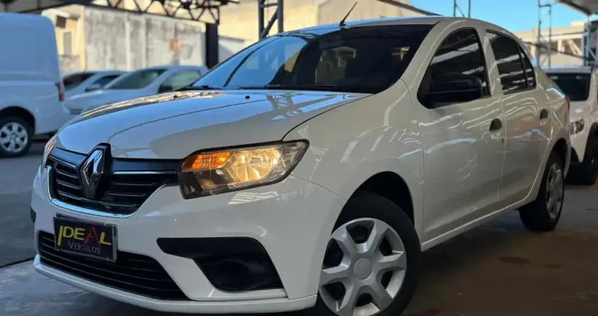 Renault Logan Life 1.0 - Branca - 2020/2021