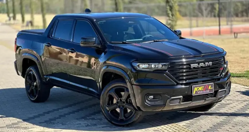 Ram Rampage R/T HURRIC. 4 2.0 TB CD 4X4 Aut. - Preta - 2023/2024