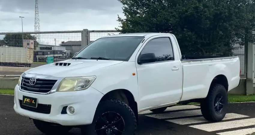 Toyota Hilux 4X4 3.0 - Branca - 2012/2013