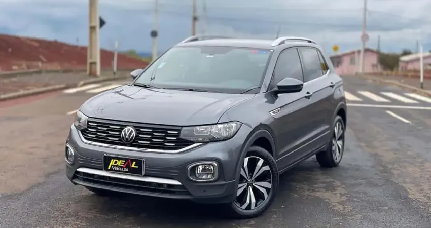 Volkswagen T-Cross Highline 1.4 TSI - Cinza - 2024/2024