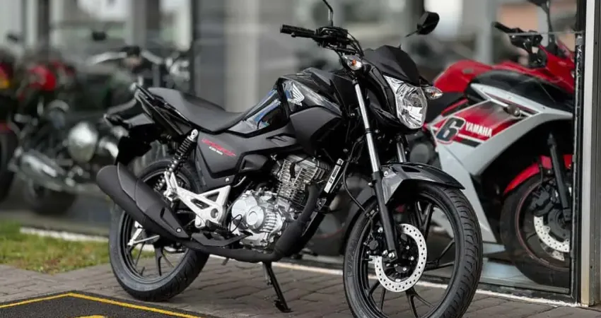 Honda CG-160 START  - Preta - 2025/2025