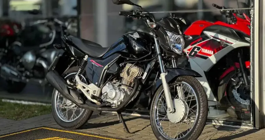 Honda CG-160 START  - Preta - 2024/2024