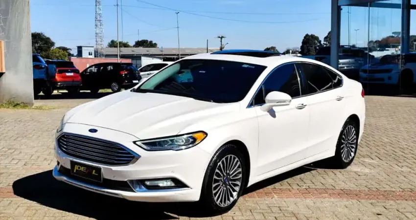 Ford Fusion Titanium 2.0  - Branca - 2018/2018