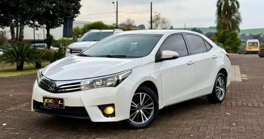 Toyota Corolla XEI20FLEX - Branca - 2014/2015