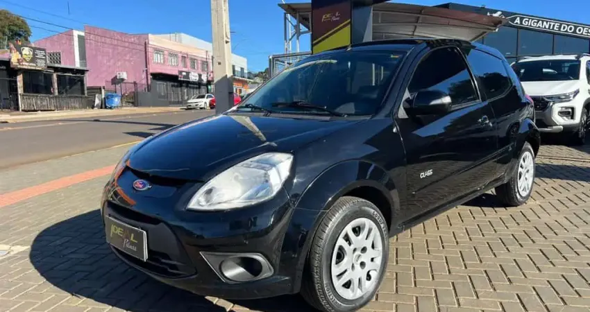 Ford KA 1.0 FLEX - Preta - 2012/2013