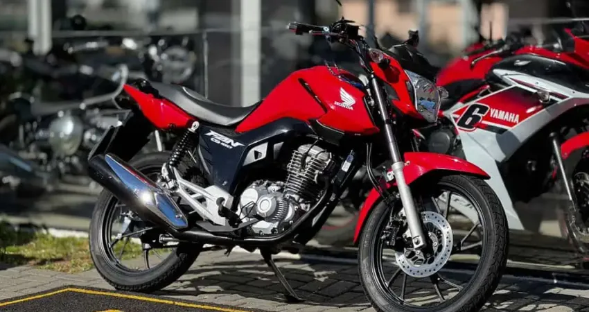 Honda CG-160 FAN Flex  - Vermelha - 2023/2024