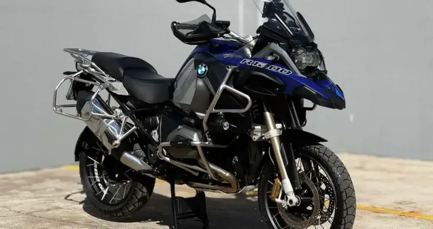 BMW R 1200 GS Adventure  - Azul - 2015/2016
