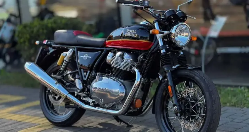Royal Enfield Interceptor 650cc - Preta - 2022/2023