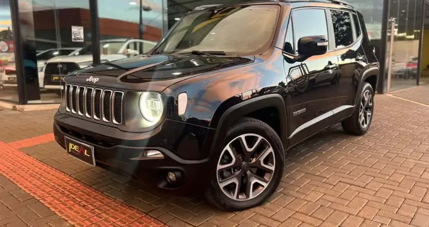 Jeep Renegade Longitude 1.8 4x2 - Preta - 2020/2021