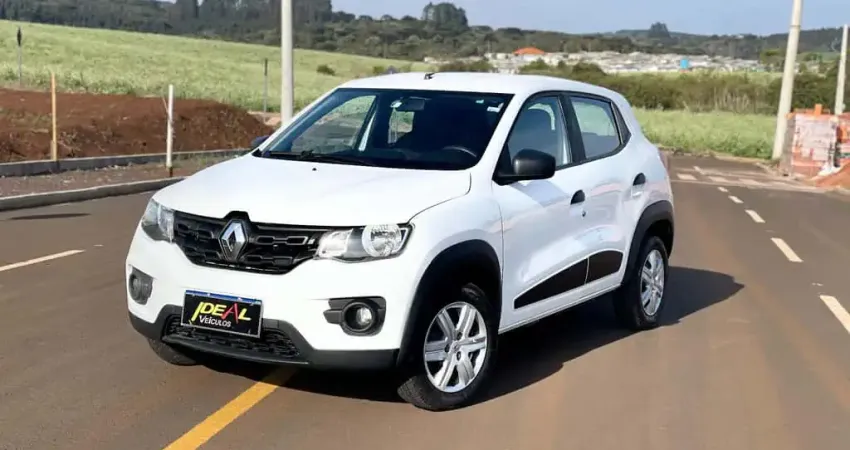 Renault Kwid Zen 1.0 - Branca - 2020/2021