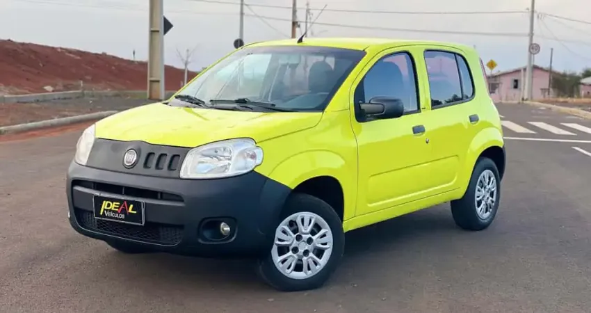 Fiat Uno 1.0 Evo - Amarela - 2011/2012