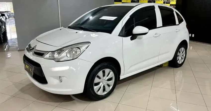 Citroën C3 Attraction 1.6 - Branca - 2018/2018