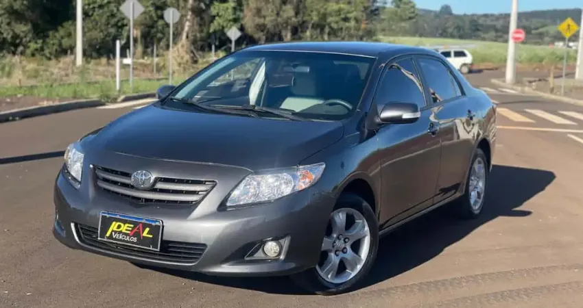 Toyota Corolla 1.8 XEI - Cinza - 2008/2009