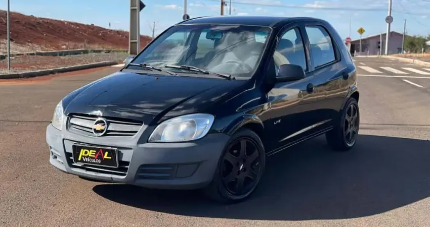 Chevrolet Celta Life 1.0 - Preta - 2008/2009