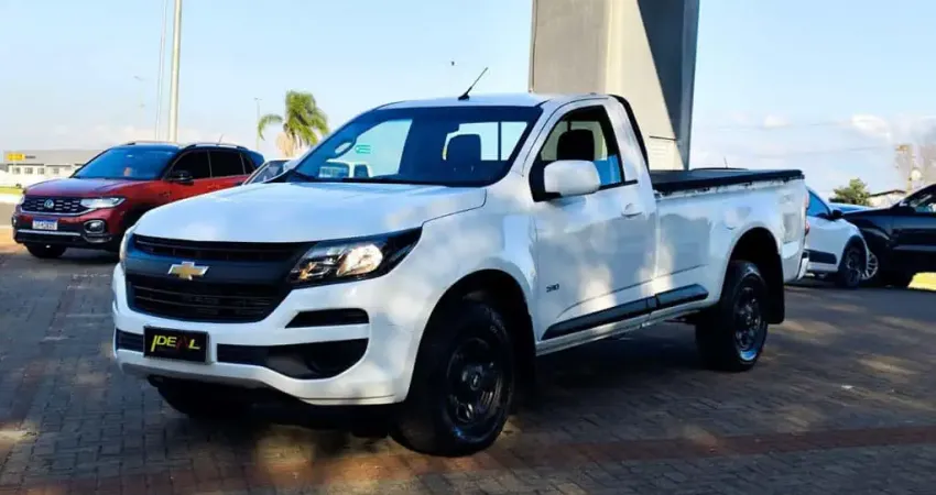 Chevrolet S-10 Pick-up LS  - Branca - 2019/2020