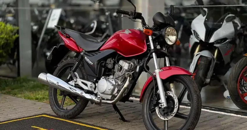 Honda CG-150 FAN ESDi - Vermelha - 2012/2012