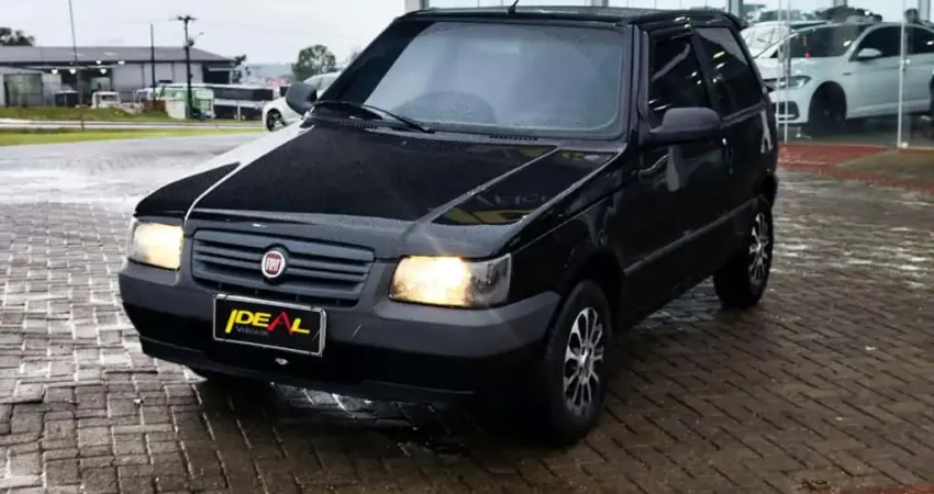 Fiat Uno UNO  ECONOMY - Preta - 2013/2013