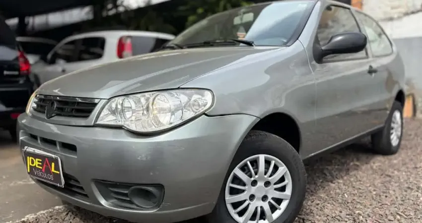 Fiat Palio 1.0 Fire - Cinza - 2014/2014