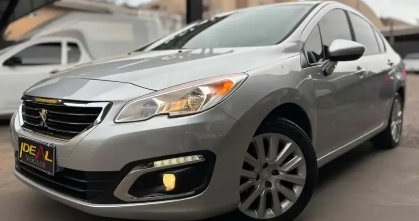 Peugeot 408 Allure 2.0  - Prata - 2015/2016