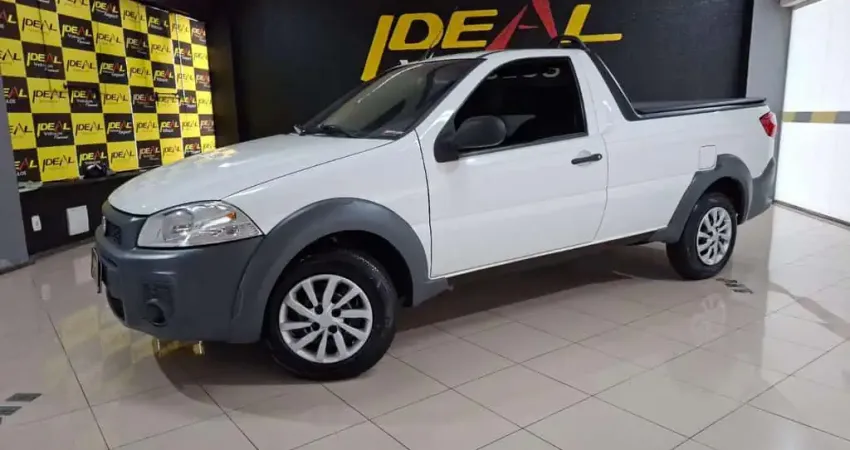 Fiat Strada Working HARD 1.4 Fire Flex 8V CS - Branca - 2019/2020