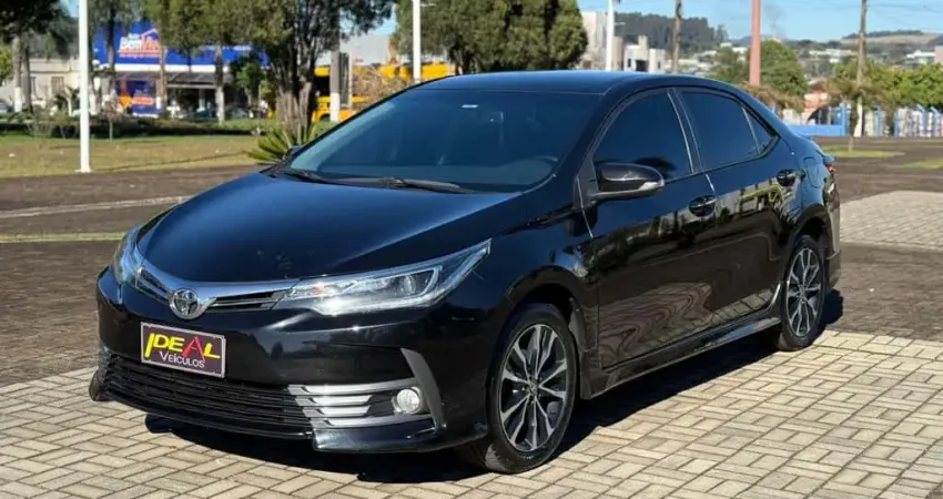 Toyota Corolla XRS  - Preta - 2018/2019