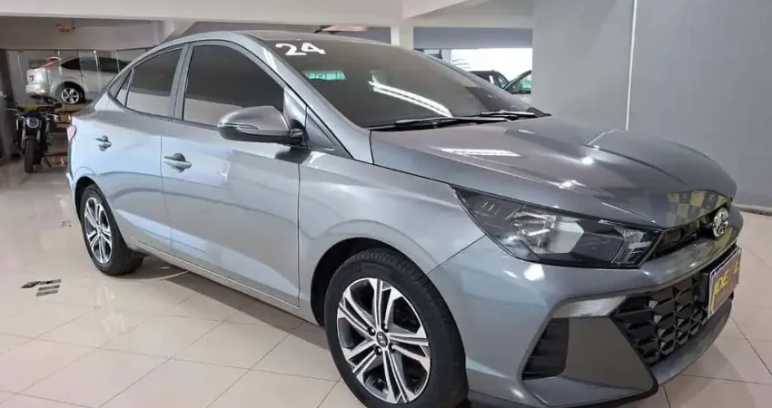 Hyundai HB20S Confortline 1.0 - Cinza - 2023/2024