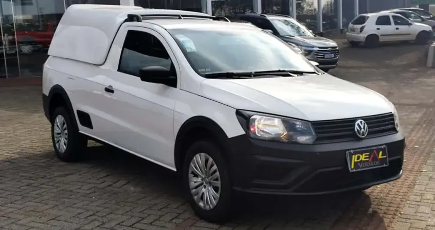 Volkswagen Saveiro Robust 1.6 Total Flex 16V  - Branca - 2022/2023