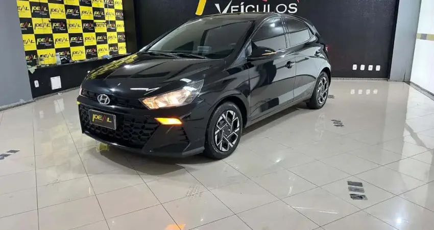 Hyundai HB20 HB20S Comfort 1.0  - Preta - 2022/2023