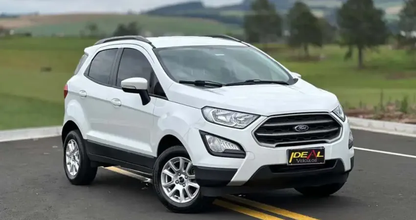 Ford EcoSport SE 1.5 12V Flex 5p Aut.  - Branca - 2018/2019