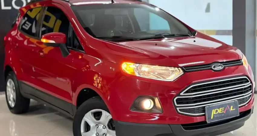 Ford EcoSport SE AT 1.6 - Vermelha - 2016/2017