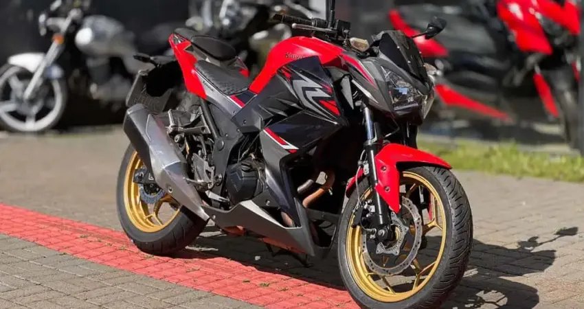 Kawasaki Z 300  - Vermelha - 2017/2018