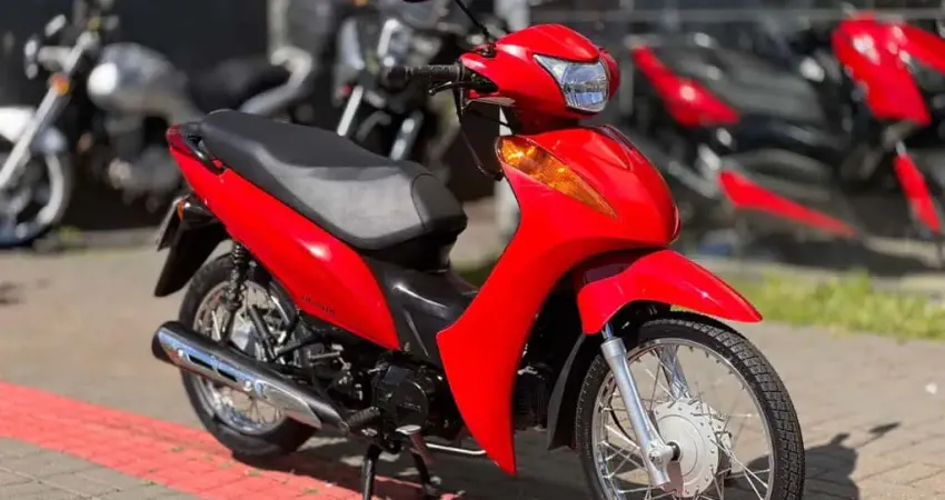 Honda C 100 BIZ-ES  - Vermelha - 2015/2015