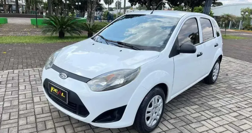 Ford Fiesta Flex - Branca - 2012/2013