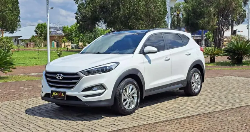Hyundai Tucson Turbo  - Branca - 2020/2021