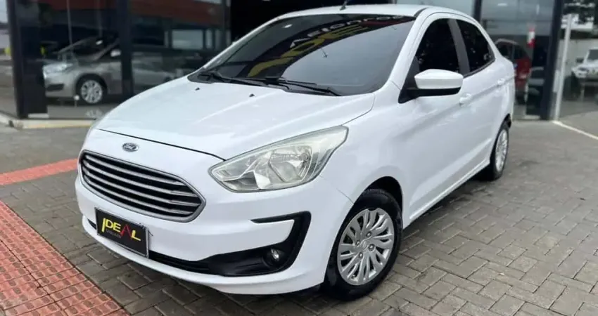 Ford KA SE 1.0 Plus - Branca - 2018/2019