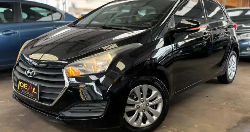 Hyundai HB20 Comfort 1.0 - Preta - 2016/2017