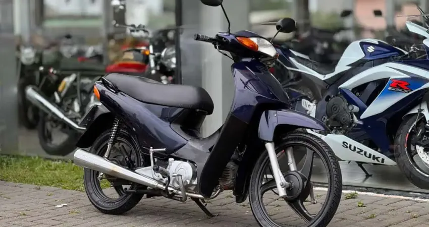 Honda C 100 MAIS - Azul - 2004/2004