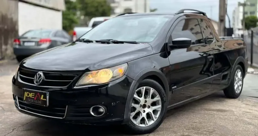 Volkswagen Saveiro Trooper 1.6 - Preta - 2010/2011