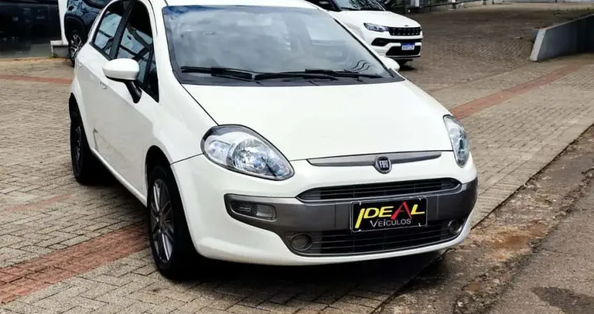 Fiat Punto ESSENCE 1.6 Flex 16V  - Branca - 2012/2013