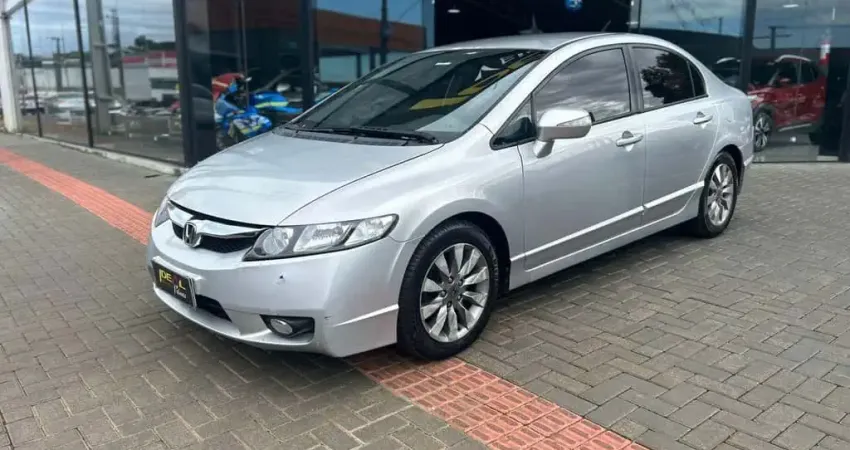 Honda Civic LXL FLEX - Prata - 2011/2011