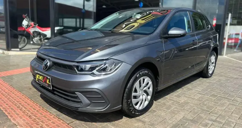 Volkswagen Polo MPI 1.0 - Cinza - 2023/2024