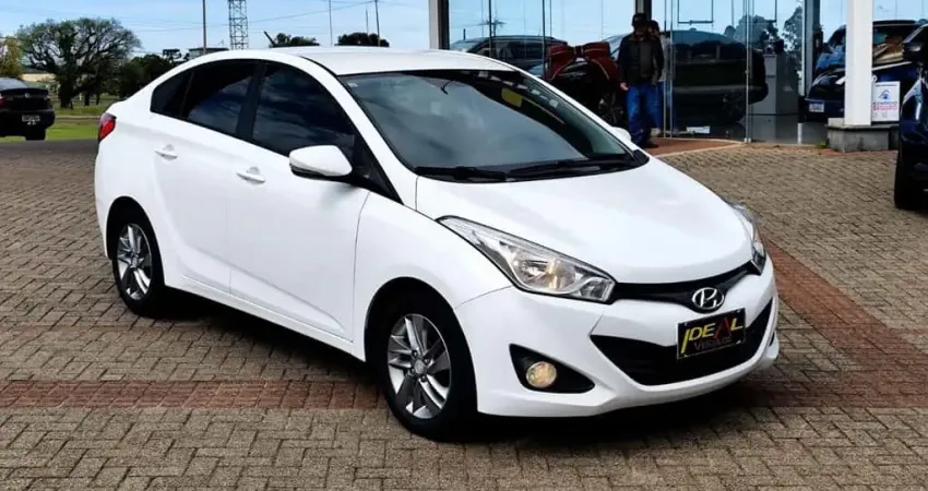 Hyundai HB20S Premium 1.6 Flex  - Branca - 2013/2014