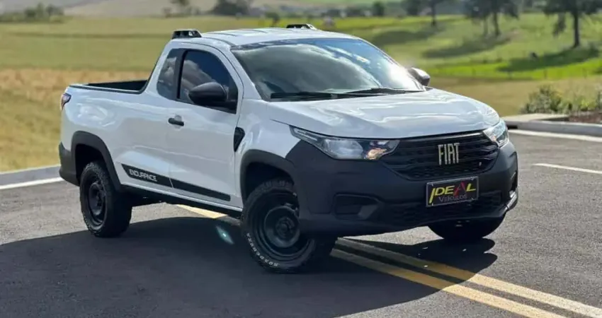 Fiat Strada Endurance 1.4 Flex 8V CS Plus  - Branca - 2020/2021
