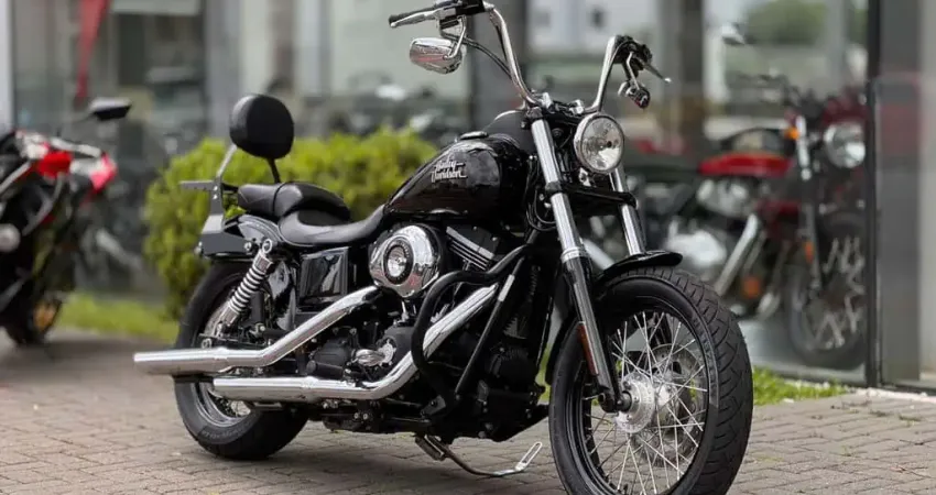 Harley Davidson Harley Davidson STREET BOB FXDB  - Preta - 2015/2016