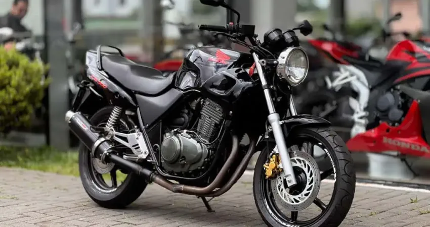 Honda CB 500 - - Preta - 2001/2001