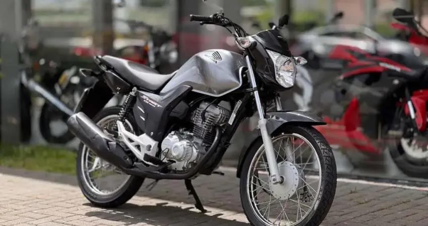 Honda CG-160 START - Prata - 2021/2022