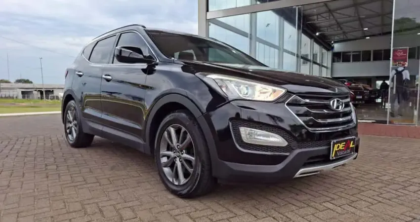 Hyundai Santa Fé GLS 3.3 V6 4X4 - Preta - 2013/2014